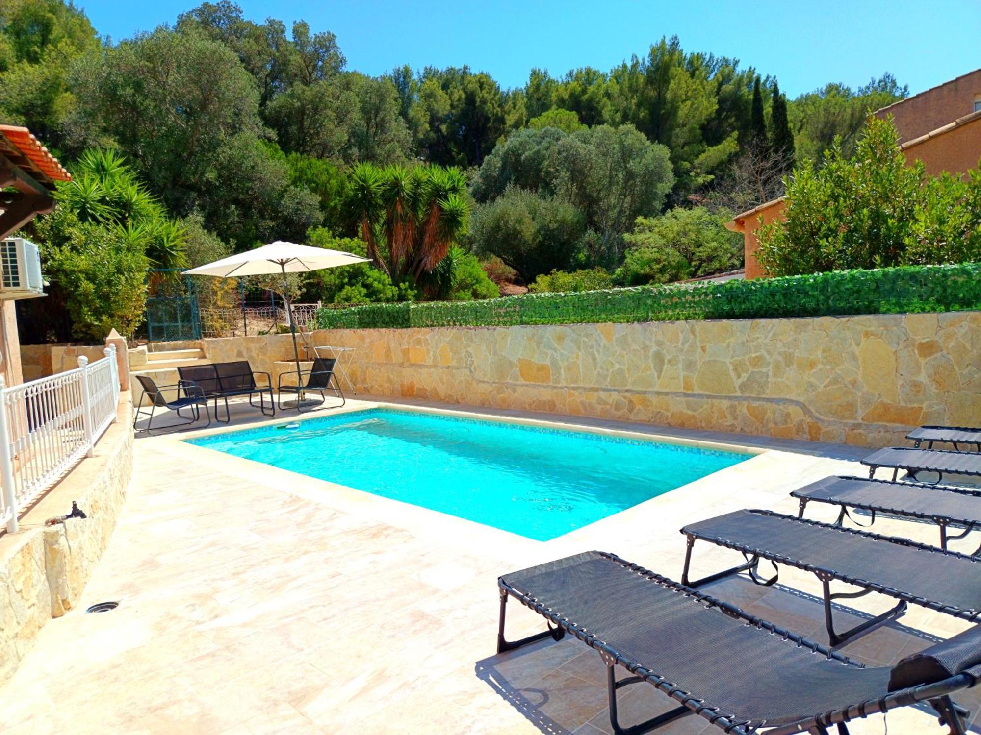 Villa Nais 126M2-Zen-Salle Cinema-Piscine La Valette-du-Var Bagian luar foto