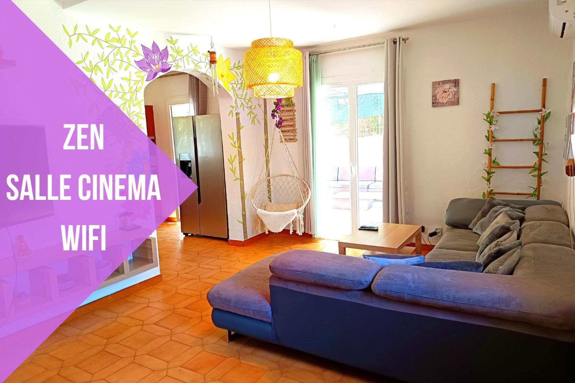 Villa Nais 126M2-Zen-Salle Cinema-Piscine La Valette-du-Var Bagian luar foto